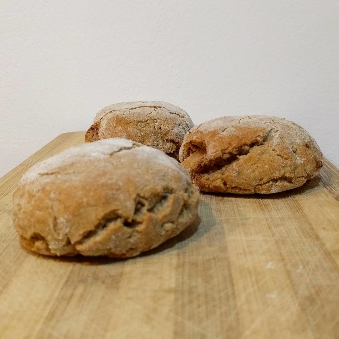 Panecillos sin gluten rellenos de mermelada Revisando clásicos